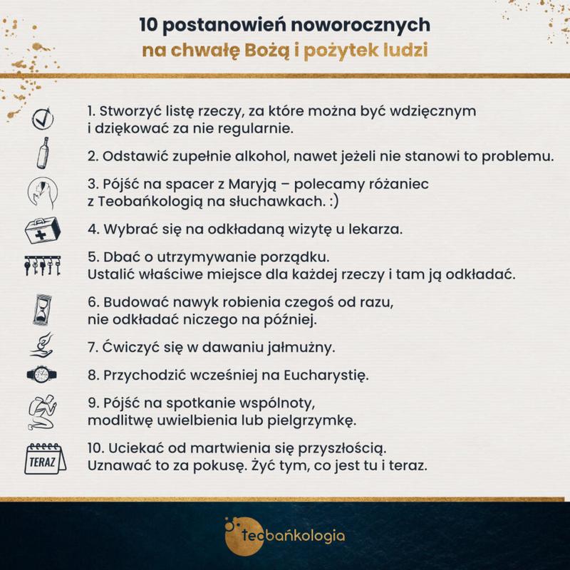 Jak skutecznie dotrzymać swoich noworocznych postanowień?