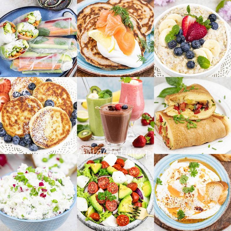 Wysokobiałkowe śniadania