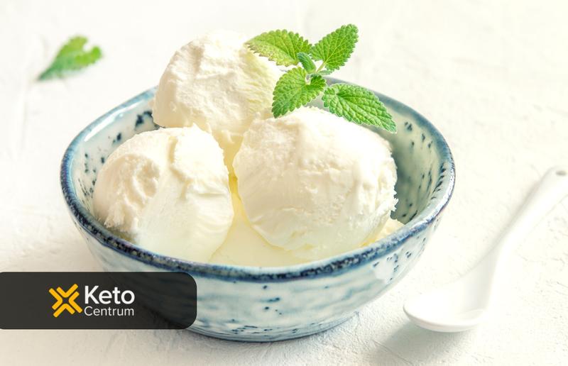 Lody waniliowe bez cukru